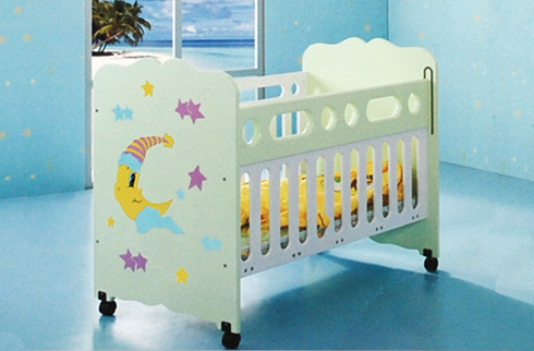 Giường cũi dành cho bé hình ngộ nghĩnh BABY033