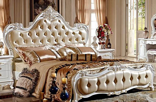 Giường ngủ phong cách tân cổ điển GD711G